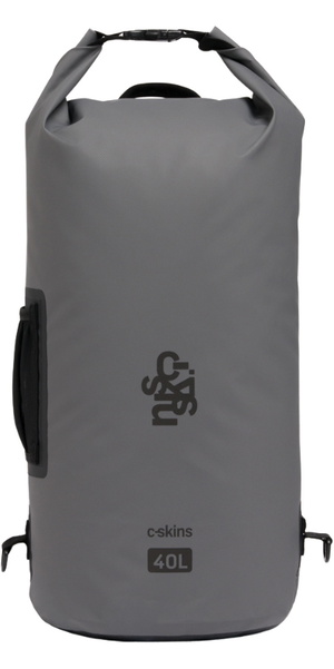 2026 C-Skins Session 40L Dry Bag C-DBSE40 - Storm Grey